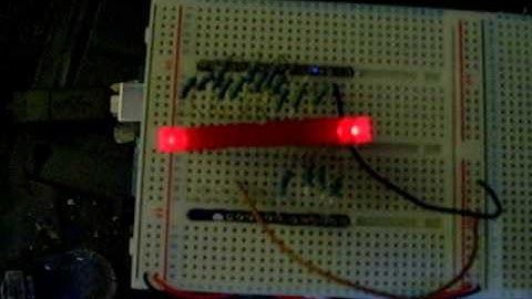Arduino 2008 KITT LED scanner.