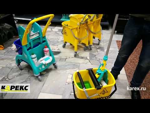 Уборочные тележки TTS