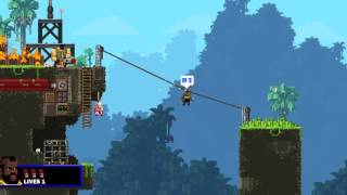 Broforce PS4 #15 | Covert Mission 2 Hard Difficulty
