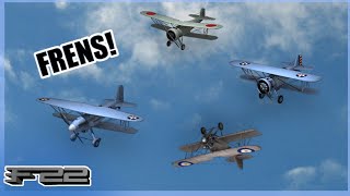 Leading my Friends into BATTLE! (World of Warplanes)