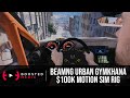 BEAMNG.DRIVE IN A $100K MIXED REALITY MOTION SIM RIG - Urban Gymkhana!