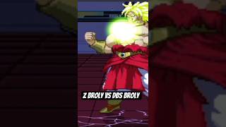 Z Broly Vs Dbs Broly In Jump Force M.u.g.e.n