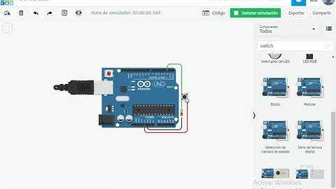 CIRCUITO 4: Encender un Led al presionar un botón.