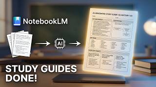 How To Generate a Study Guide From Lecture Notes Using NotebookLLM (Quick and Easy)
