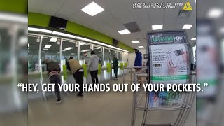 Suspect arrested for a string of fraudulent bank charges