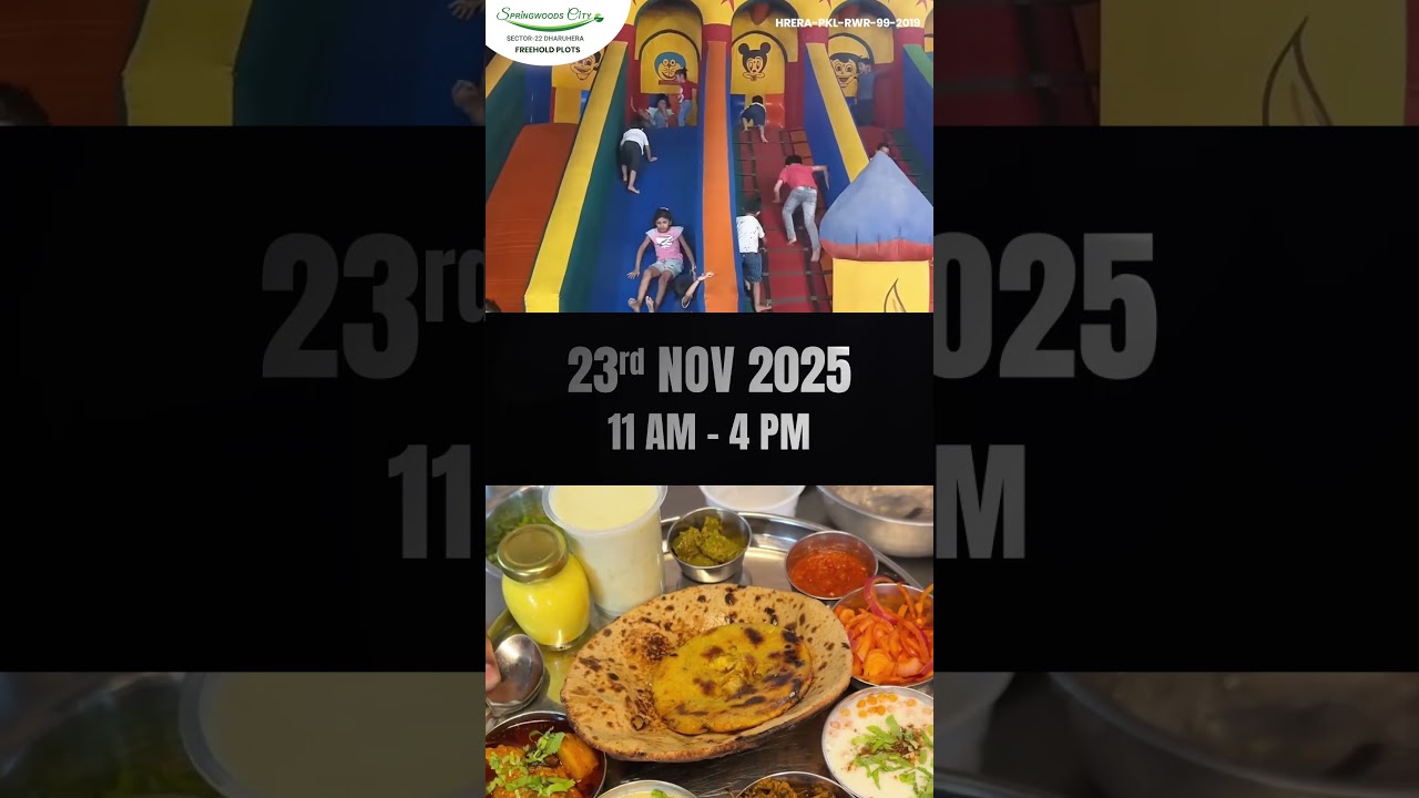 Winter Carnival 2025 at Springwoods City | Rajasthan-Style Family Event | 1 Day to Go! ❄️🎉