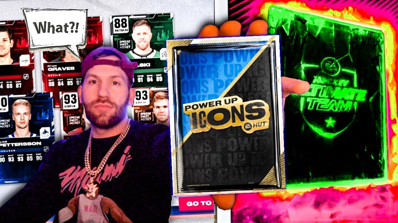 *FREE NEXT GEN CARD* & OPENING GUARANTEED 87 OVR POWER UP ICON PACK! NHL 23 HUT CONTENT REVIEW