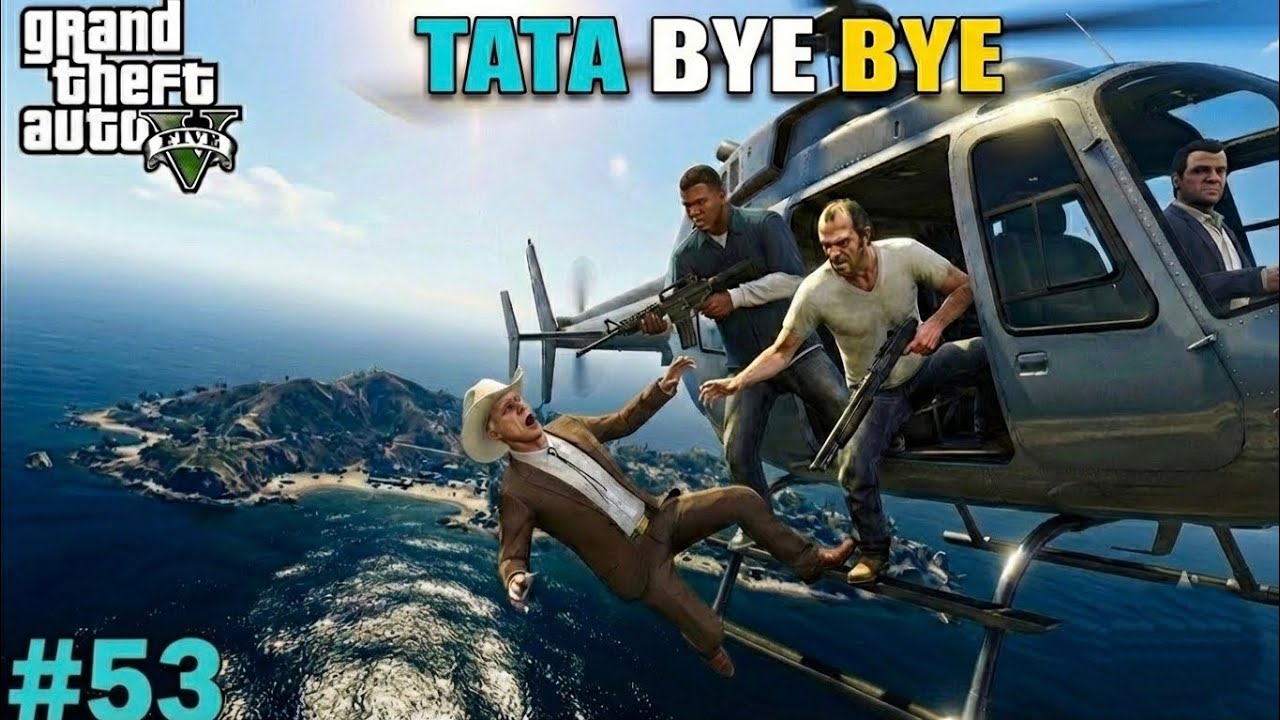 MICHAEL TRYING TO KILL GANGSTER DUGGEN BOSS AND RUNNING AWAY | GTA V GAMEPLAY #53