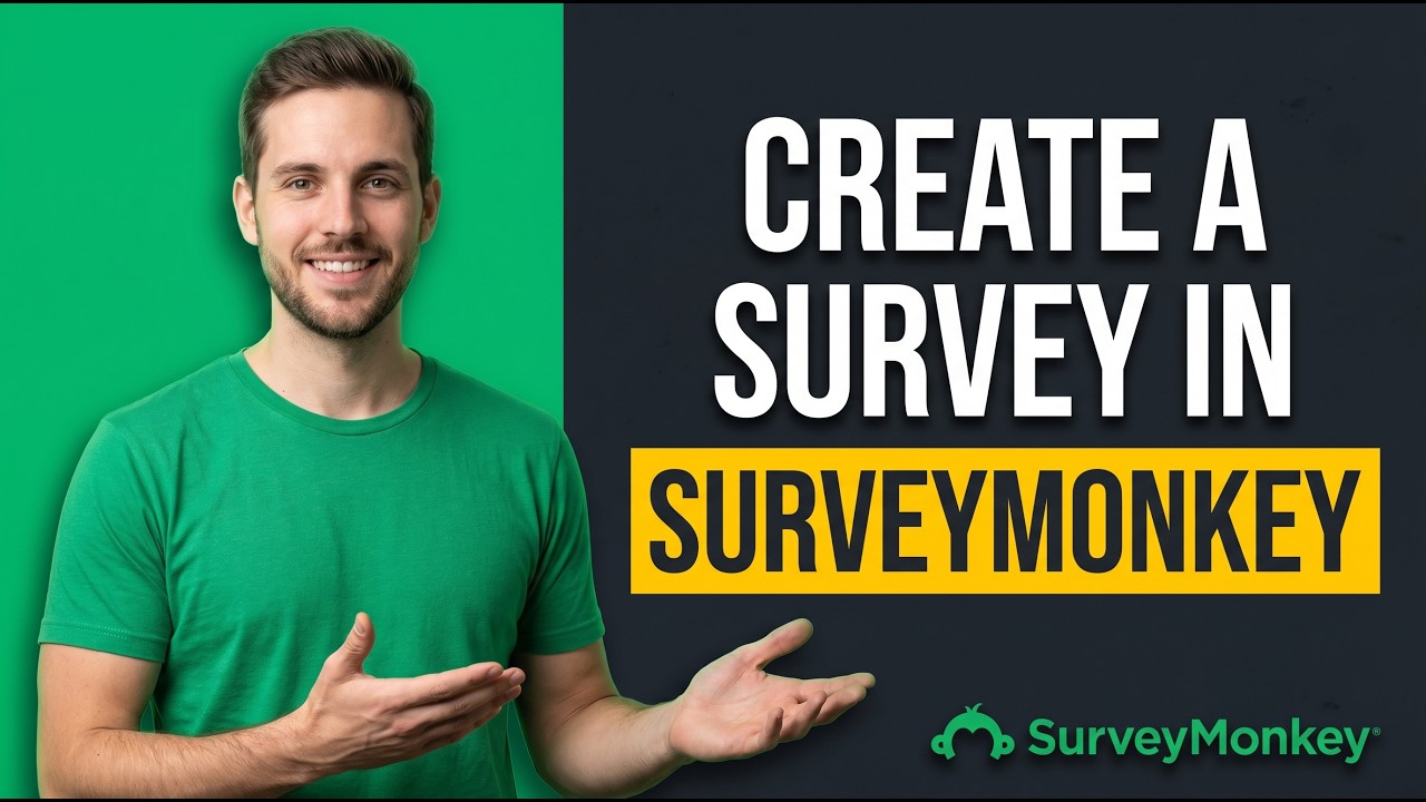 How To Create A Survey In SurveyMonkey (Step-By-Step Guide) - YouTube