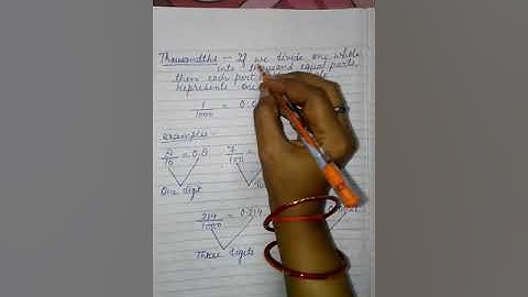 Class 5 Maths Ch-9 Decimals Part 1