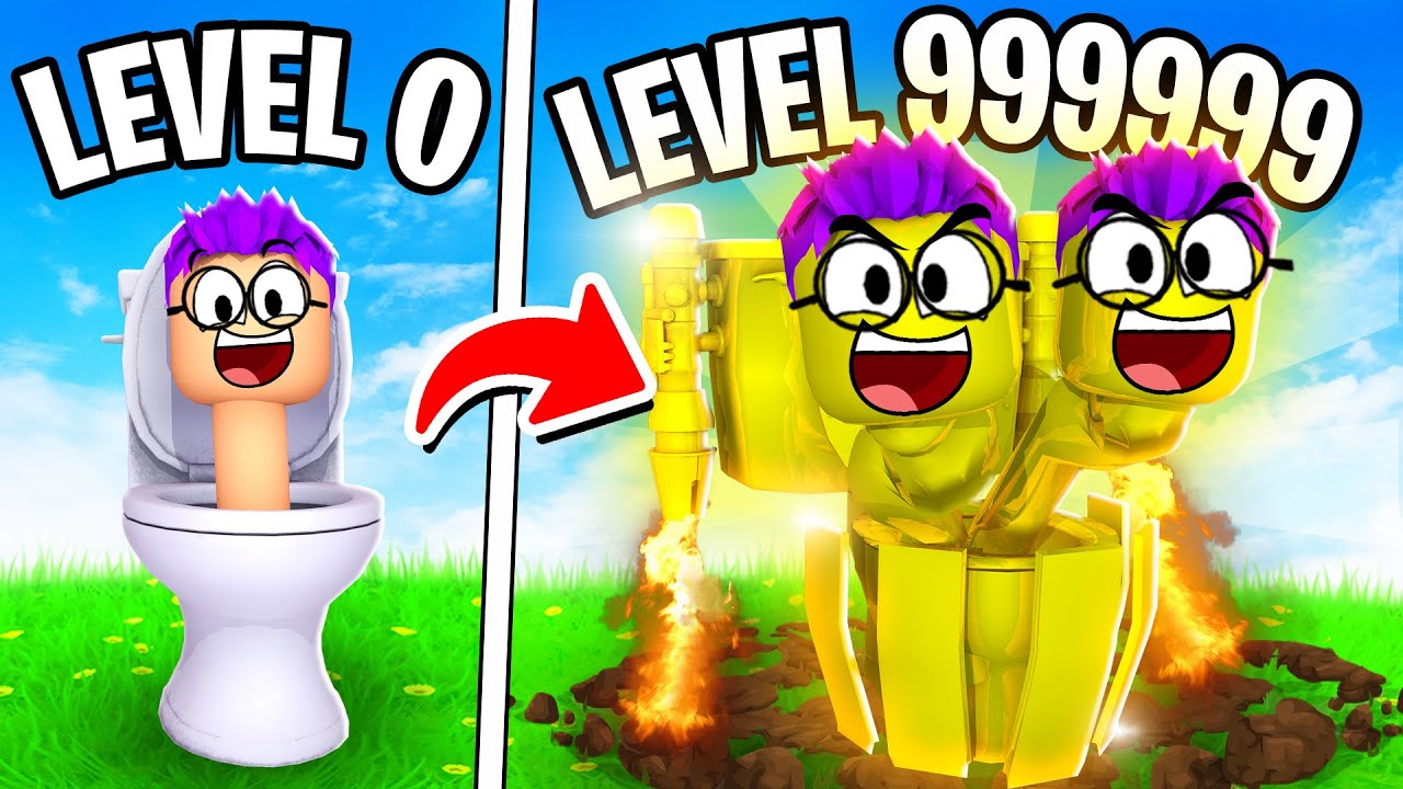 SKIBIDI TOILET DE $1 VS $500.000 no ROBLOX 💸 