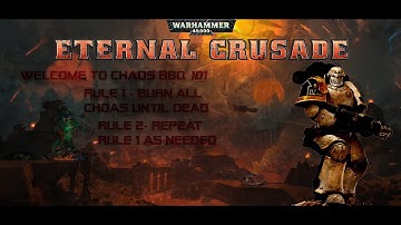Eternal Crusade Multi Melta vs ChaosA+B