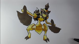 How To Draw Kleavor Pokemon Lengend