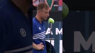 'Ik vrees dat de rollen zijn omgedraaid'😜 #ZiggoSport #Tennis #ATP #LibemaOpen #Griekspoor #shorts