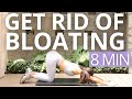 DO THIS STRETCH EVERYDAY TO GET RID OF BLOATING | Stretch to Help Digestion, IBS &amp; Bloating