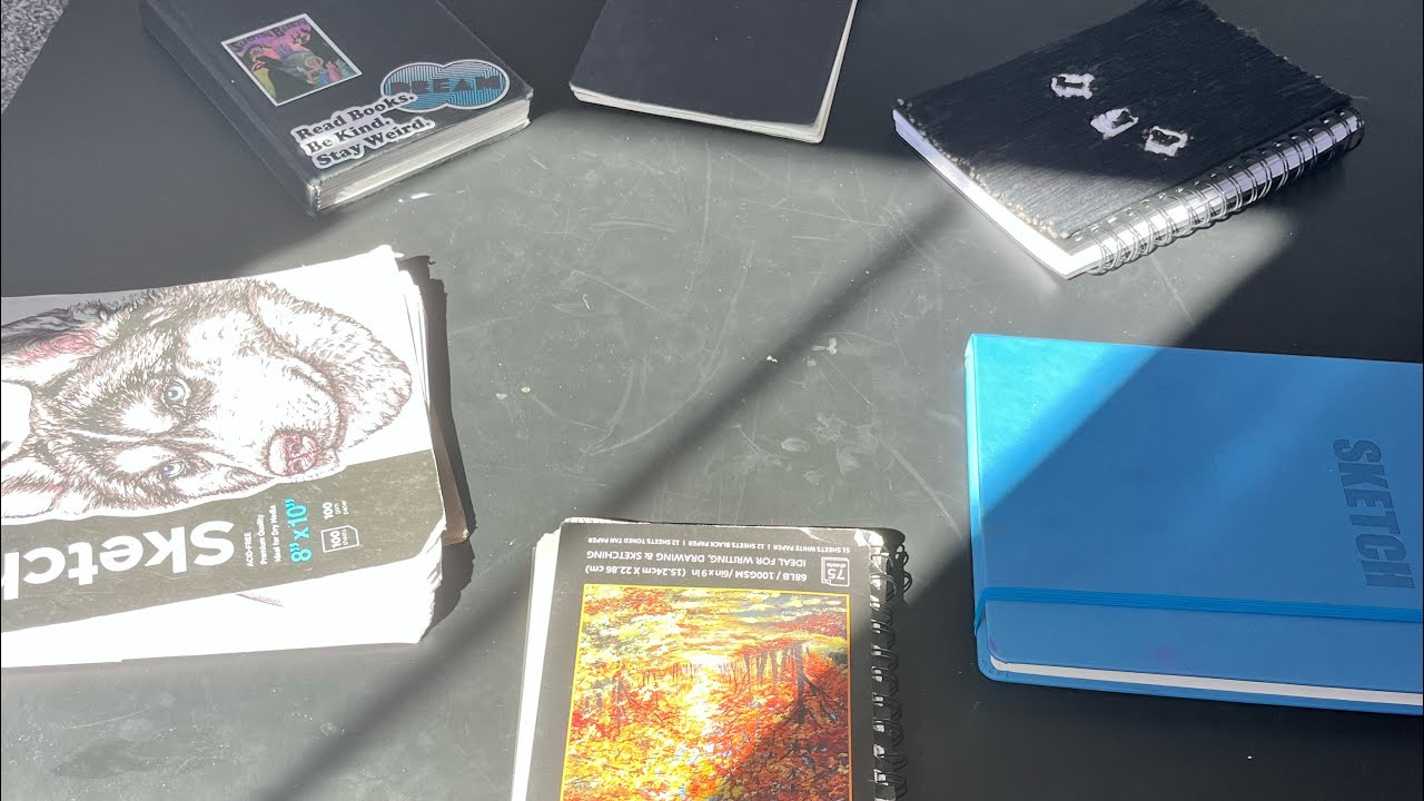 Going through all my sketchbooks(first full vid) - YouTube