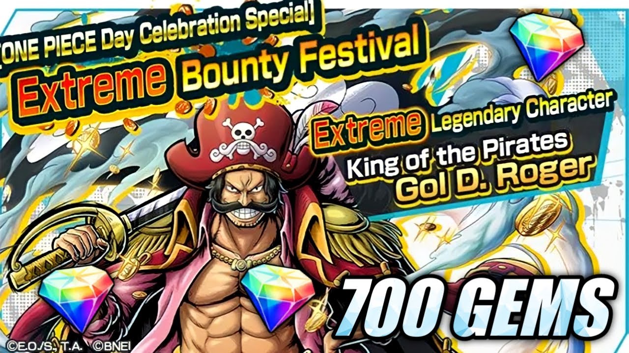 Roger Is Back Can We Hit 0 2 700 Gems Summons One Piece Day One Piece Bounty Rush Opbr Youtube