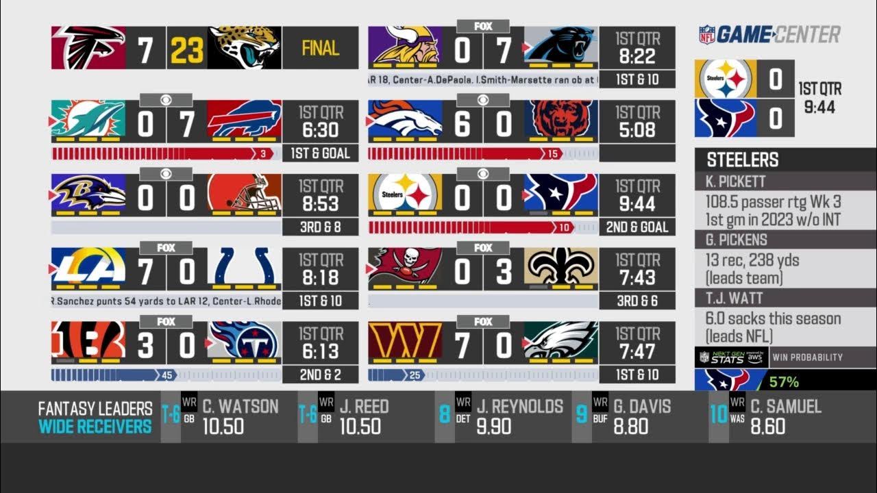 tuesday night nfl schedule