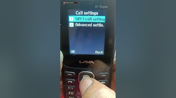 Lava keypad mobile call waiting settings