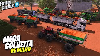 Uma MEGA COLHEITA De Milho│Nova Mutum Mato-Grosso│Farming Simulator 22 screenshot 4