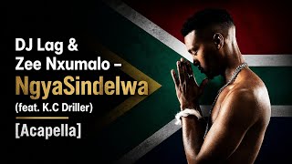 Dj Lag U0026 Zee Nxumalo  Ngyasindelwa feat Kc Driller acapella
