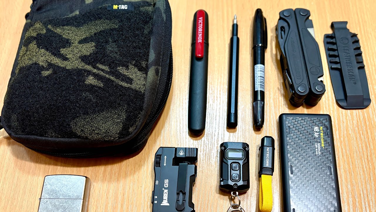 EDC . Мой EDC не большой но функциональный 