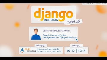 Django Meetup - Google Compute Engine management in a Django-based app by Pavel Martynov