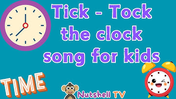 Tick-Tock Time Song for Kids | Learn to Tell Time! 🥰 | Sing Along Clock Song for Kids |