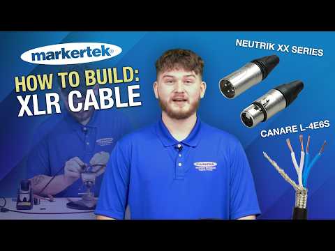 Capa de How to Build an XLR Cable with Neutrik XX Series Connectors & Canare L-4E6S Star Quad Cable