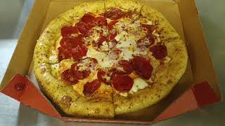 PIZZA HUT S NEW MEDIUM STUFFED CRUST PIZZA