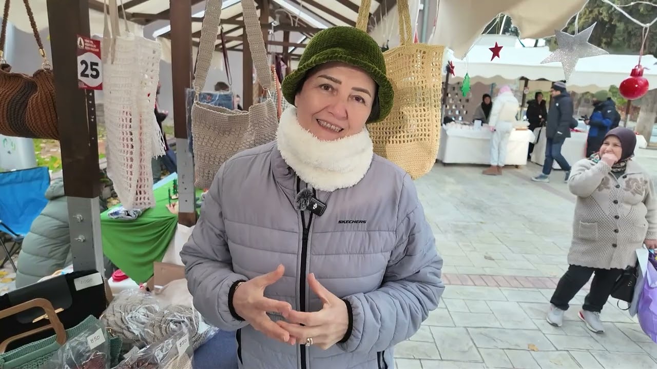 Birbirinden özel ürünlerin yer aldığı pazar, Tirelilerin yoğun ilgisiyle karşılaştı.