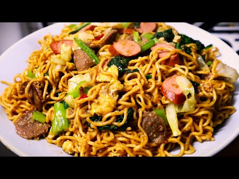 Trik membuat mie tek tek goreng spesial ala abang-abang [abang Indoculinaire Hunter]