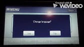 Gathers Vxm 164vfi Language Change Japanese To English Honda Fit Youtube