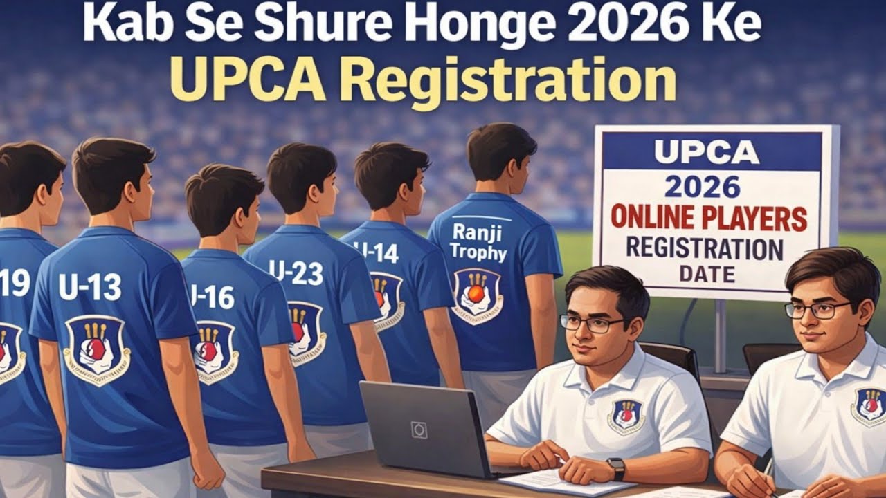 कब से शुरू Honge upca 2026-27 के Online Players registration? upca Registration 2026
