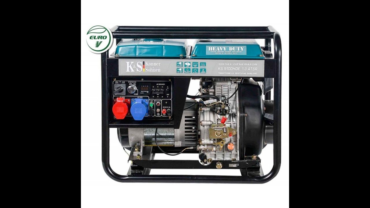 K&S Notstromaggregat 230V 400V Diesel Stromgenerator