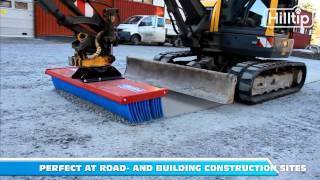 Excavator broom - Hilltip SweepAway