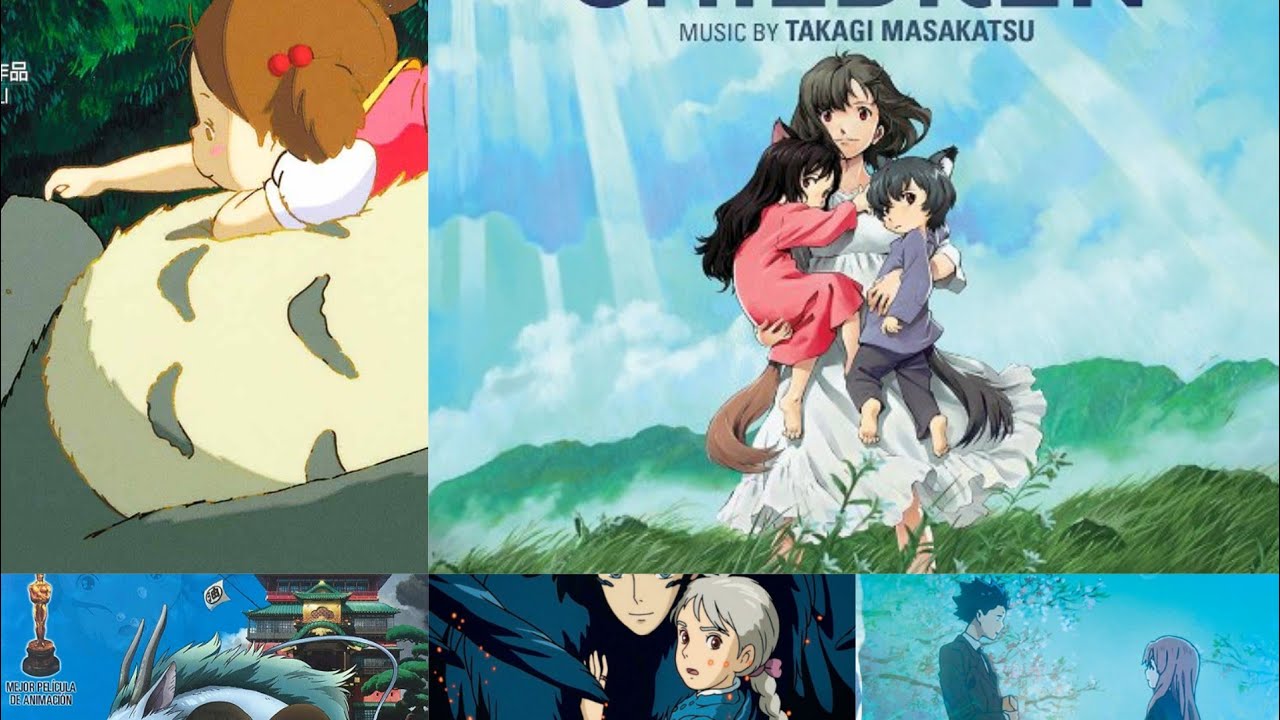 TOP 10 PELICULAS DE ANIMEParte 1 YouTube