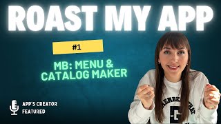 Roast My App: Menu & Catalog Maker Store Audit screenshot 2