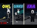 IXA vs Ginkui vs SSS Owl | Strongest Quinque Battle | Ro-Ghoul