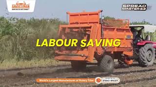  Shaktiman Spread Master 3.3 – Your ultimate partner in uniform manure spreading