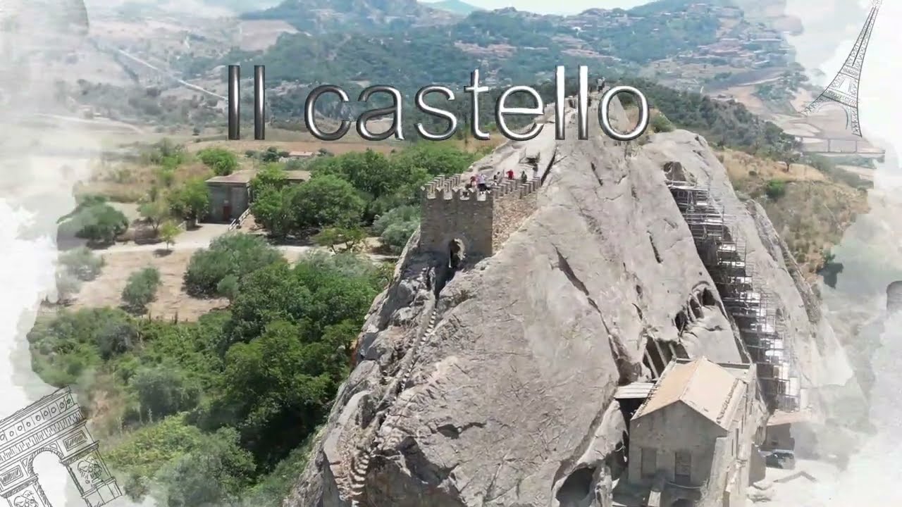🏰 Castello di Sperlinga dall’Alto: la Fortezza nella Roccia vista dal DRONE