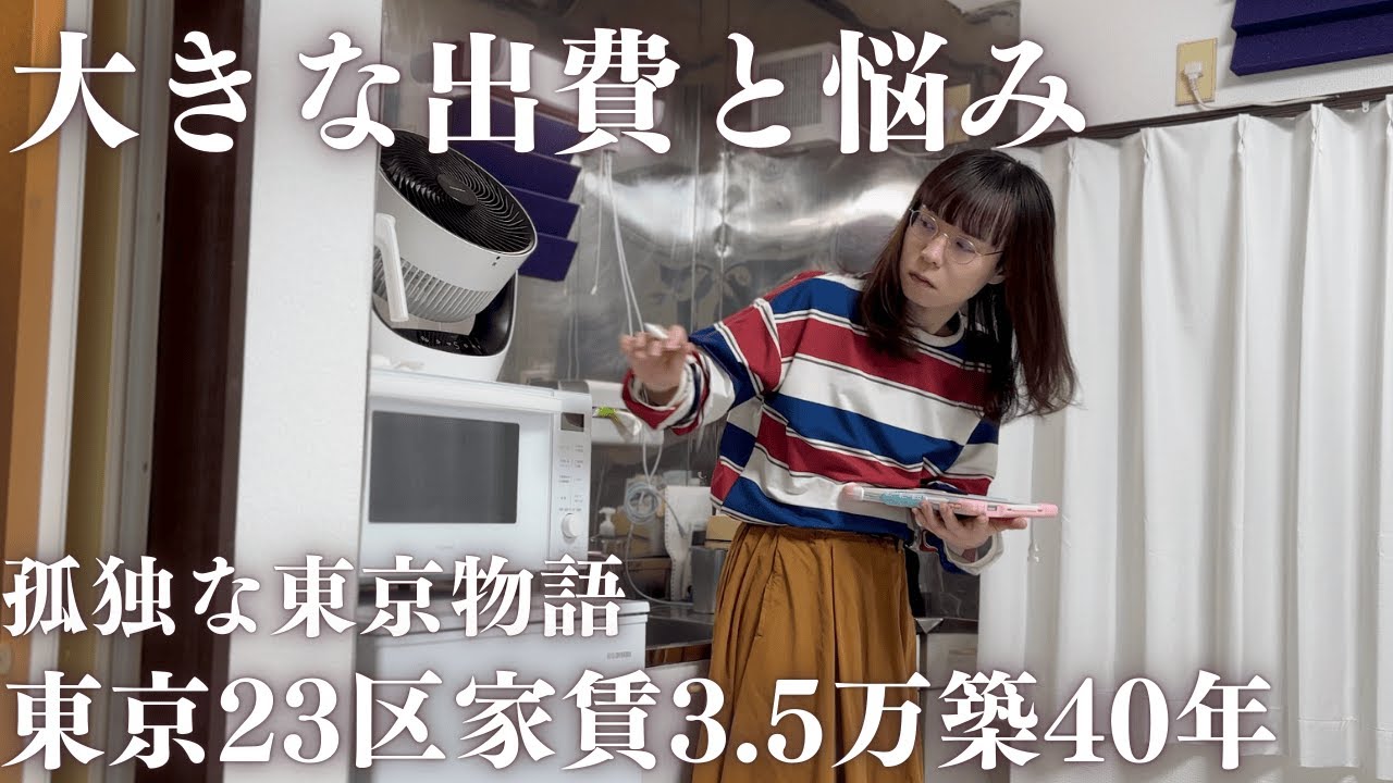 【心が折れた】東京23区家賃3.5万40代独身看護師の大出費とヤケ食い