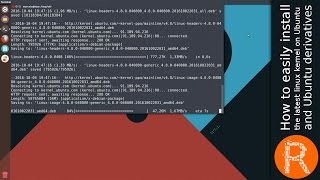 How to easily install the latest linux kernel on Ubuntu and Ubuntu derivatives [V.5.10.2016]