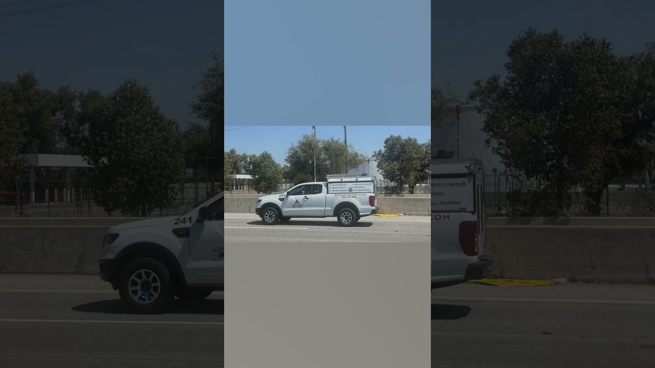 Advanced ipm pest management company pick up truck