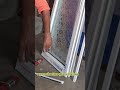 Glass fixing upvc windows