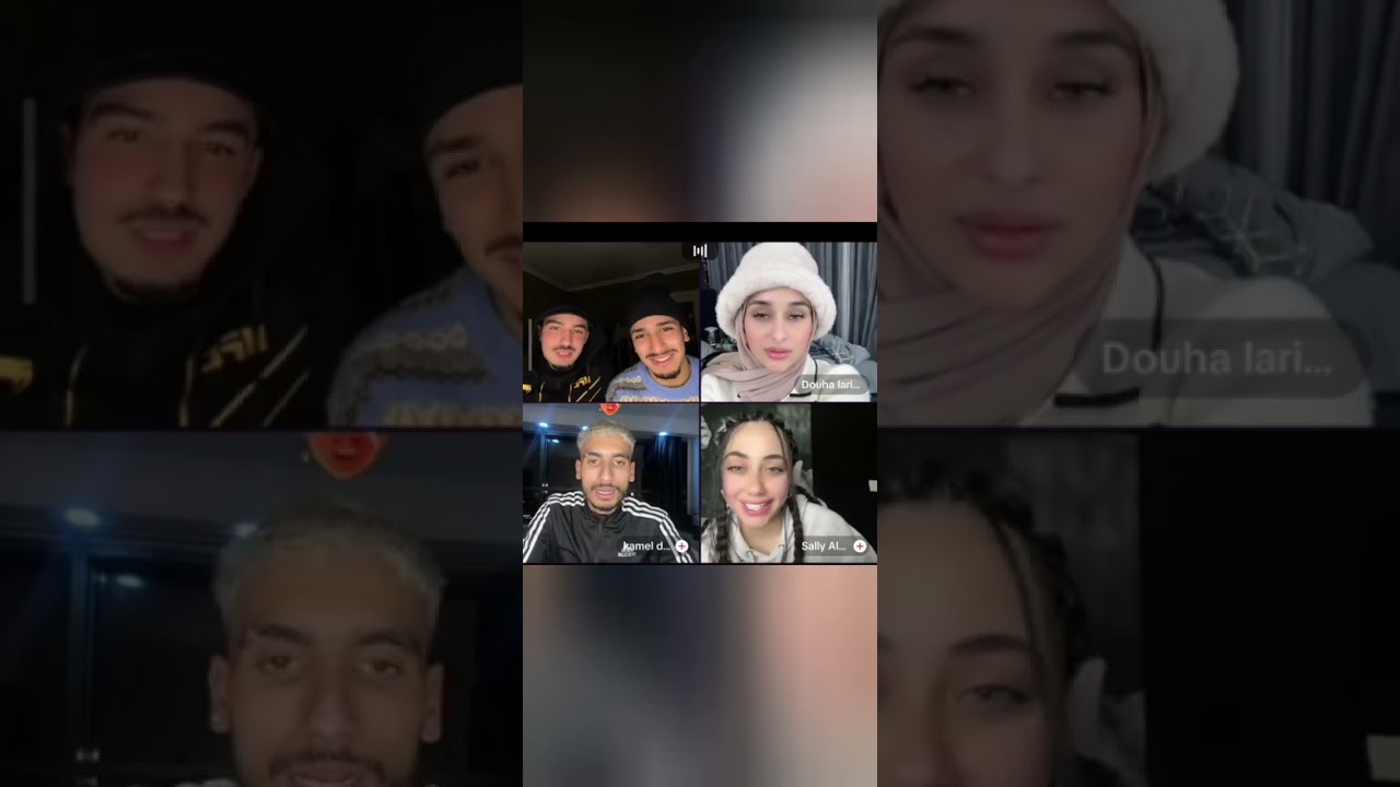 إدريس حزق فلايف و رضى قهراتو الريحة 😂 لايف مع الخاوة الجزائر تونس ضحى Kamel Dhm Eldjenn Reda Idriss