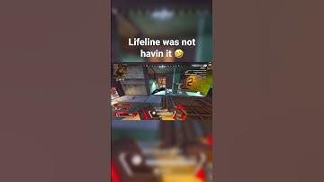 Lifeline was not havin it 🤣 #reels #apex #apexlegendsclips