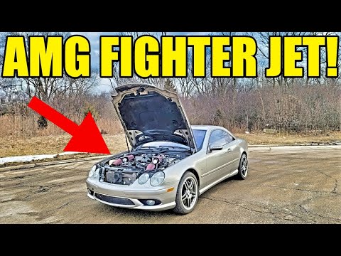 I Made My Twin-Turbo V12 Mercedes Sound Like A FIGHTER JET With A Prototype Intake! CL65 AMG!