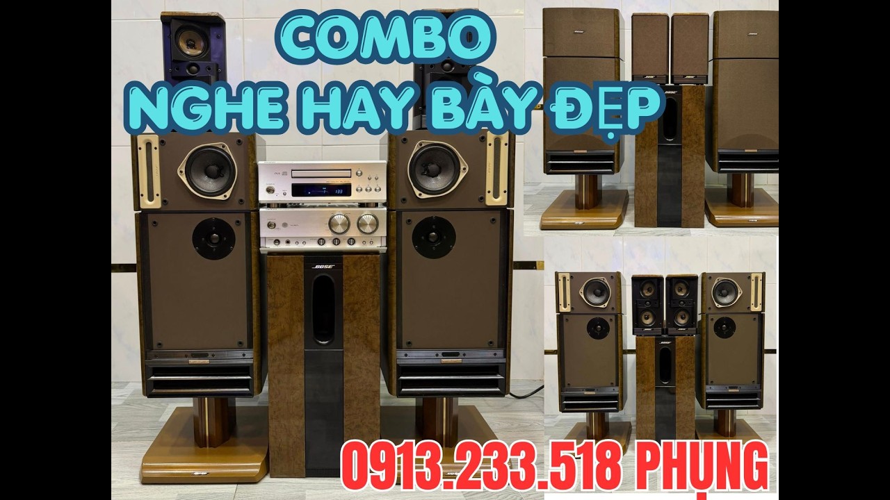 Combo VIP | Bose 363 WestBorough - Bose WB505- Onkyo 933
