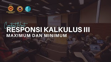 Kalkulus 3: Maksimal dan Minimal
